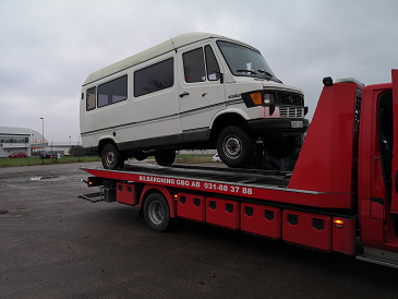 Bilskrot har varvräknare till Mercedes från Orust