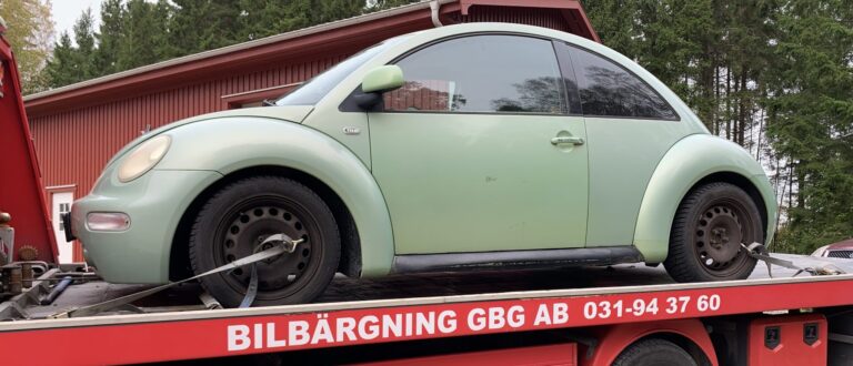 Vad det kostar att flytta en bil till skrot i Göteborg