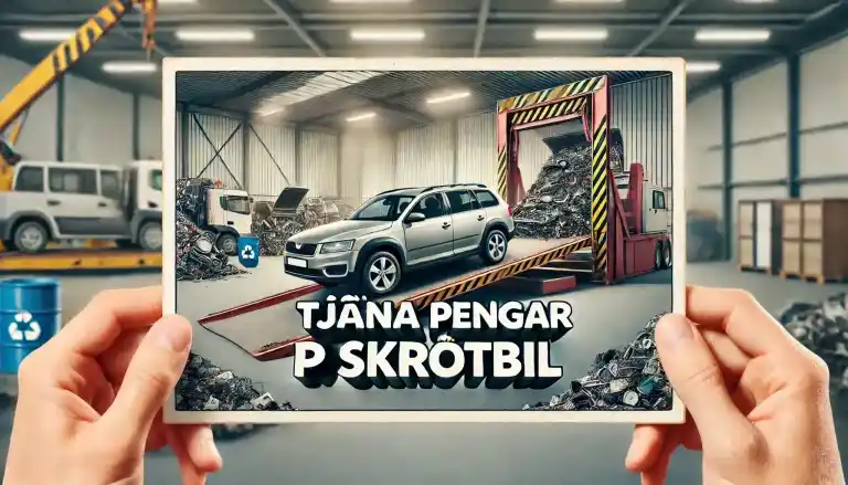 Tjäna pengar på skrotbil: Maximera vinsten med rätt strategi