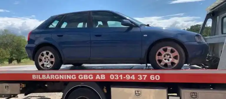 bildemontering Göteborg skrotbil delar