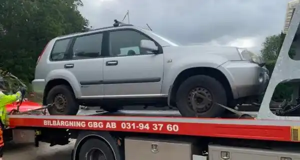 Vad händer efter att bilen avregistrerats vid skrotning i Trollhättan